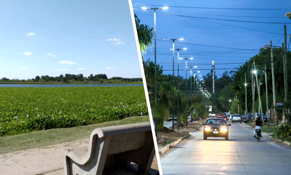 San Vicente | Mantegazza anunció la limpieza de la Laguna y el asfaltado de 500 cuadras para este año