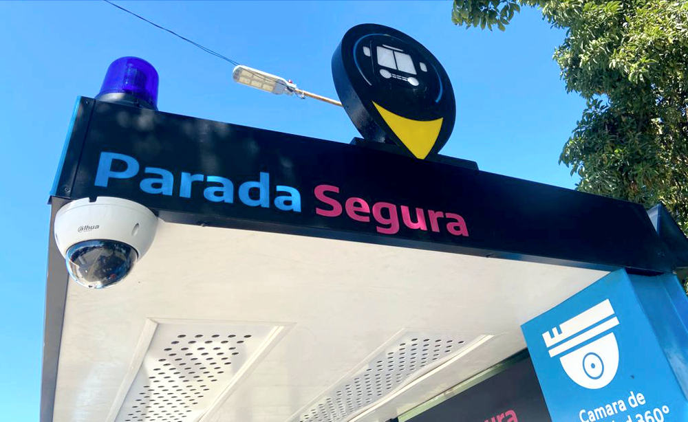 Seguridad | Comenzaron la instalación de Paradas Seguras en el distrito de Presidente Perón