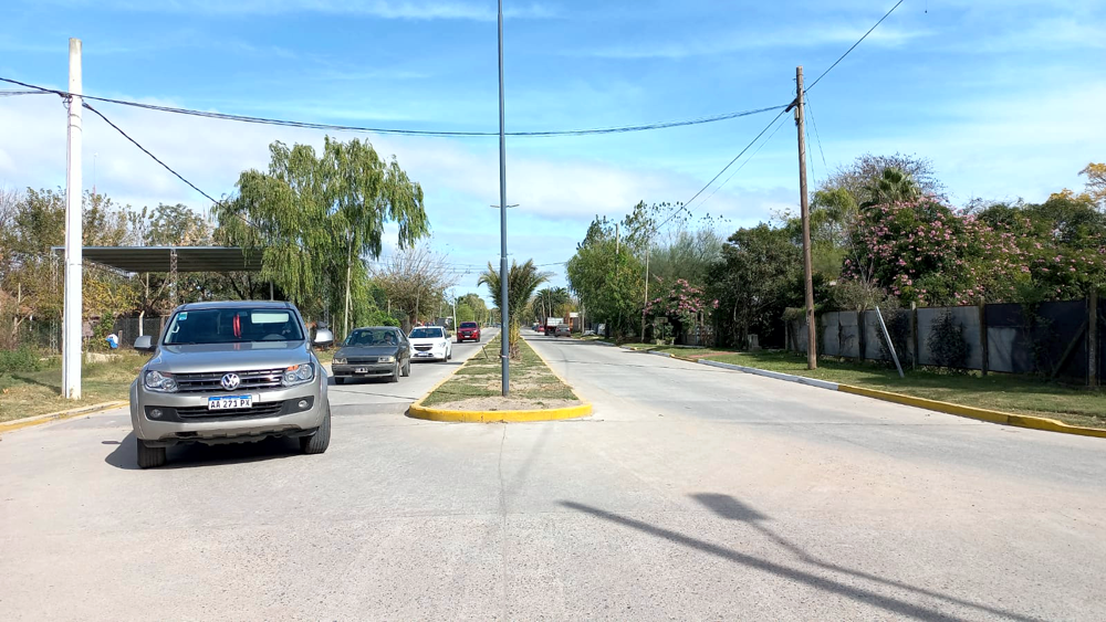 Obra Pública | Mantegazza y Katopodis inauguran las obras de la avenida 9 de Julio en San Vicente