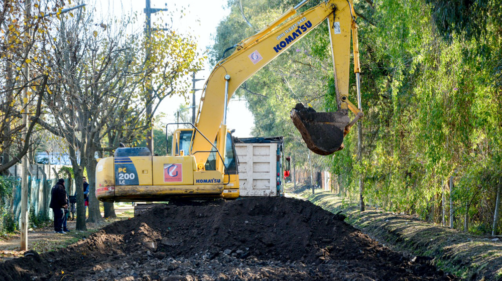 Obra Pública | Comenzó la obra de asfaltos en el barrio La Laurita de Alejandro Korn