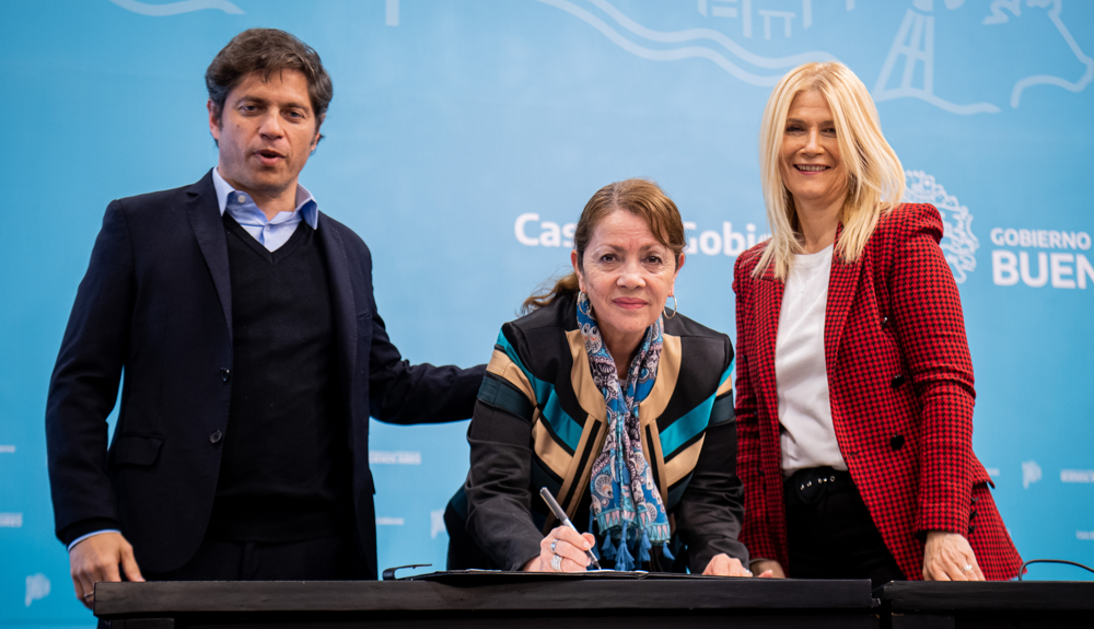 Vivienda | Blanca Cantero participó del anuncio del programa Buenos Aires CREA