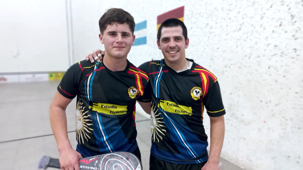 Pelota | Patricio Peloni y Santiago Pardo lograron el ascenso a la Primera A de la Metropolitana