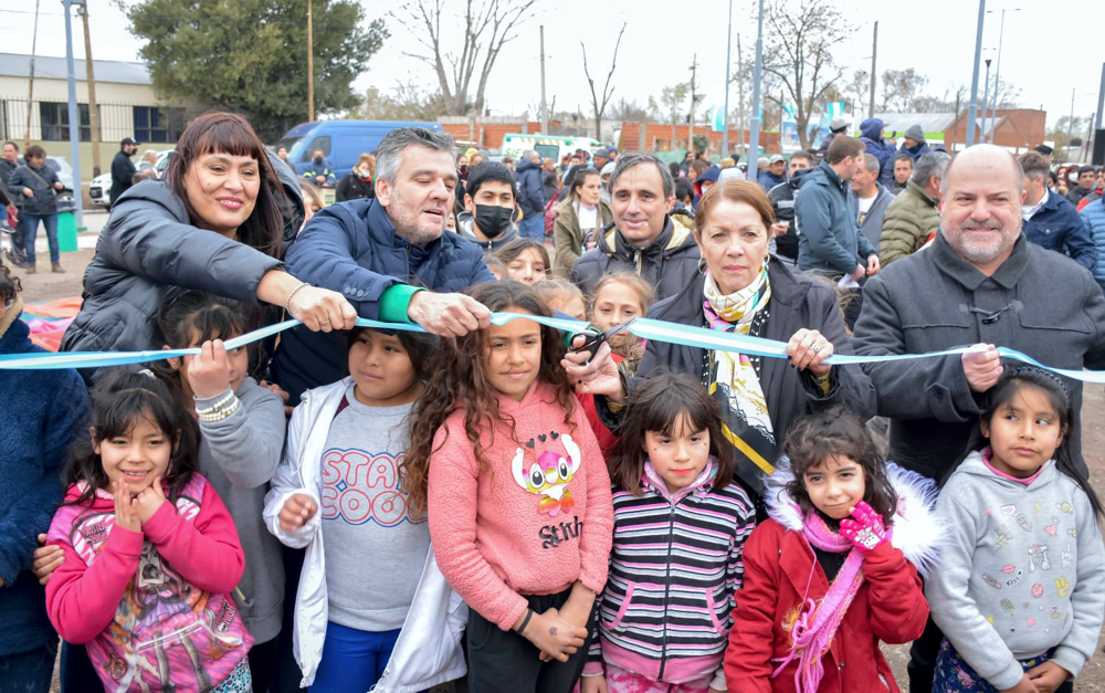 La intendenta Cantero y el Ministro Zabaleta inauguraron la nueva plaza “Virgen de Guadalupe”
