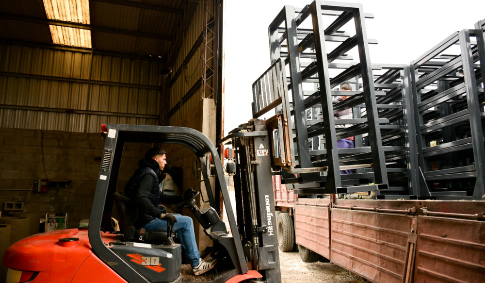San Vicente | En breve se pondrá en marcha una bloquera dentro del Polo Productivo