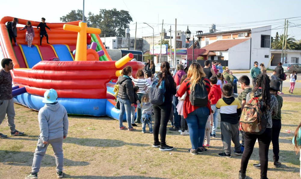 Presidente Perón | Cientos de niños y niñas disfrutaron del Día de las Infancias