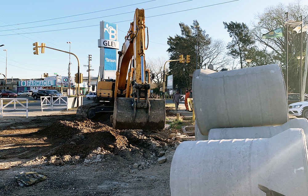 Obra pública | Comenzaron las obras en la avenida Capitán Olivera entre Guernica y Glew