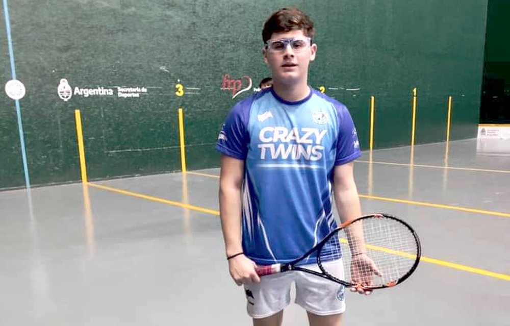 Pelota | “Pato” Peloni, con 16 años convocado al Mundial Absoluto de Pelota en Francia