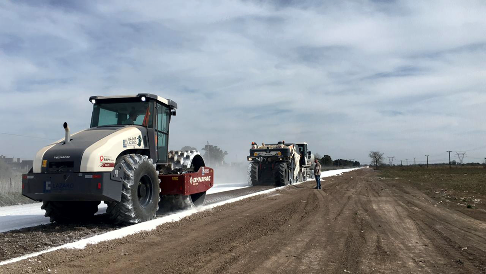 Presidente Perón | Vialidad provincial repara el camino rural San Lorenzo