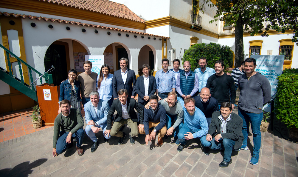 Luján | Mantegazza participó junto a Kicillof del lanzamiento de la línea ambiental del Programa Municipios de Pie