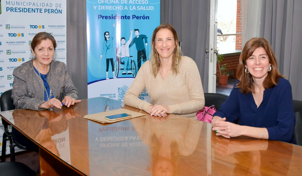 Presidente Perón | El Municipio avanza en los derechos y accesos a la salud para las personas discapacitadas