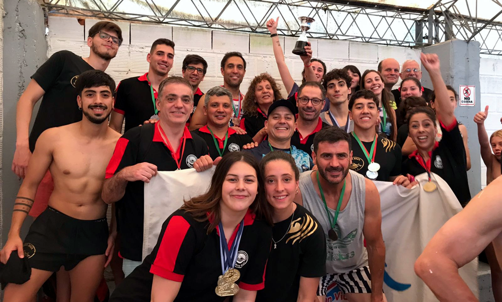 Natación | El Natatorio Marea Roja de San Vicente obtuvo el tercer puesto de la Liga LENSur