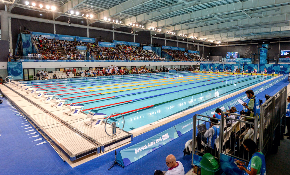 Natación | Marea Roja terminó quinto en el torneo de promocionales del Parque Roca