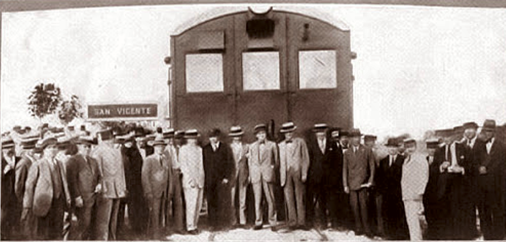 Historia | Se cumplieron 94 años de la llegada del primer tren a la ciudad de San Vicente