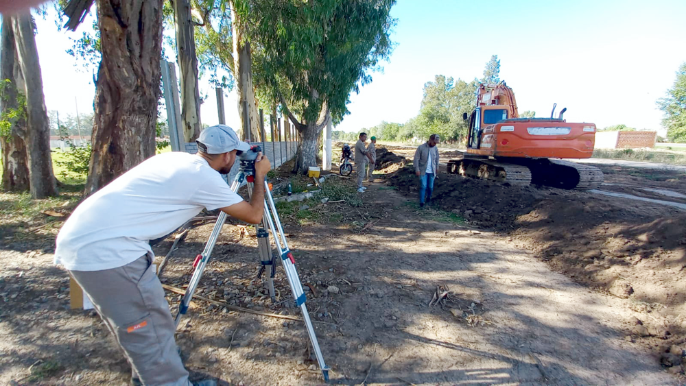 Alejandro Korn | Comenzaron a asfaltar Camino Real en el barrio Empalme San Vicente