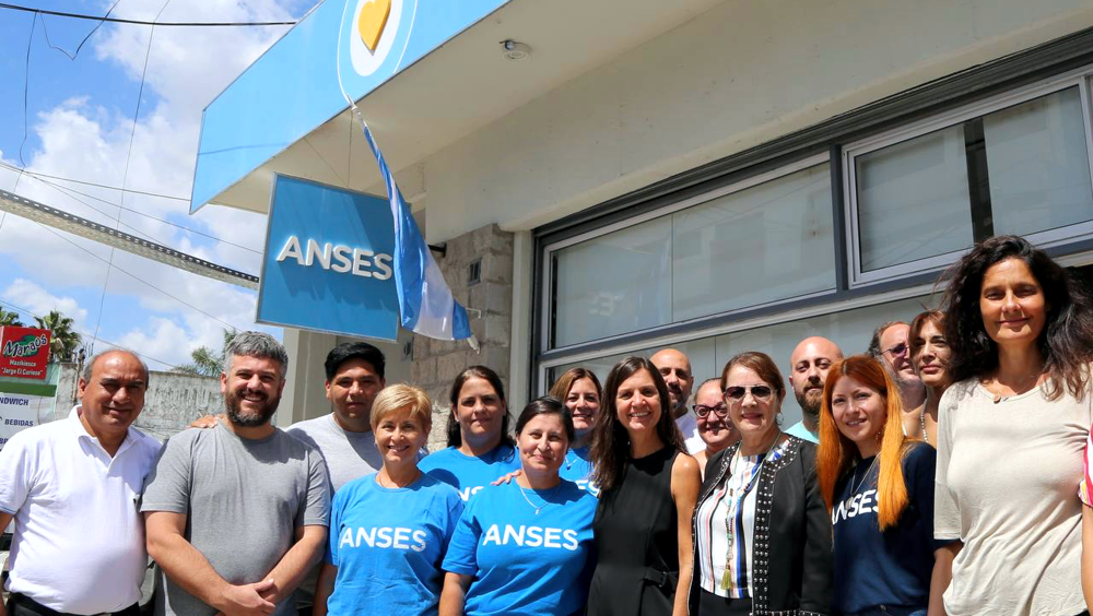Presidente Perón | Fernanda Raverta y Blanca Cantero visitaron la nueva oficina local de la ANSES