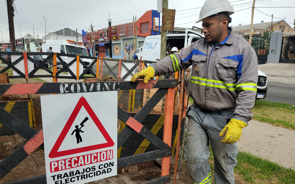 Energía | Edesur realiza un operativo especial para poner a punto la red tras la ola de calor