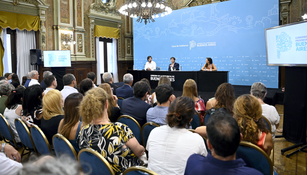 Salud | Kicillof y Kreplak presentaron la Receta Electrónica Bonaerense en la Casa de Gobierno