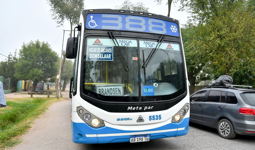 Transportes | La Línea 388 extendió su recorrido dentro de la localidad de Domselaar