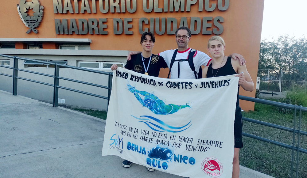 Natación | Nicolás Padró se consagró campeón argentino juvenil en Santiago del Estero