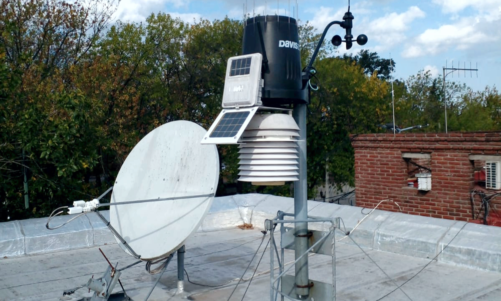 Clima | Presidente Perón cuenta desde hoy con una estación meteorológica automática