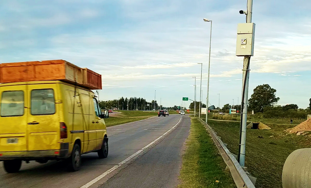 San Vicente | En 15 días comenzarán a funcionar la cámaras de fotomultas en rutas del distrito