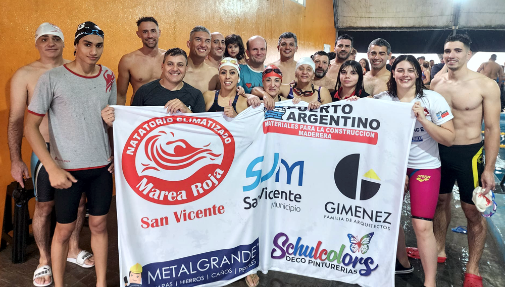 Natación | Excelente actuación de Marea Roja en la primera fecha del torneo anual de LENSur