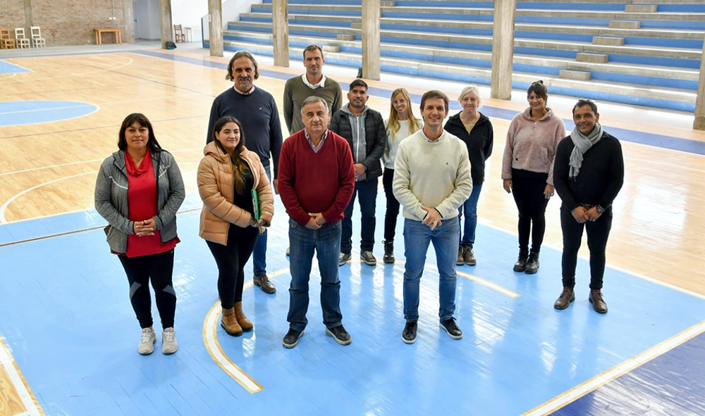 Deportes | Mantegazza y Depetri visitaron los avances de la obra del Microestadio en el Mugica