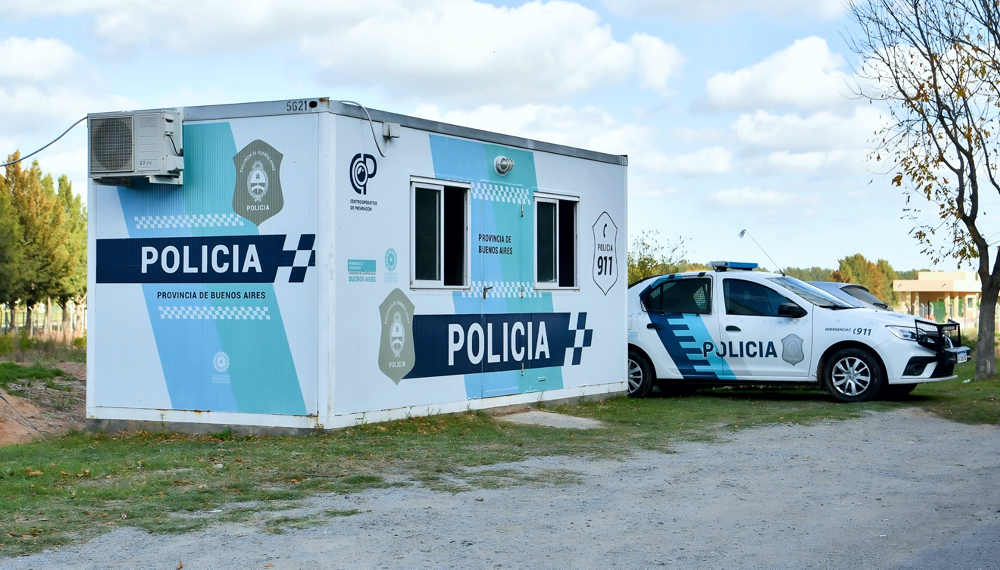 Seguridad | Instalan un módulo policial fijo sobre avenida Juan Pablo II en San Vicente