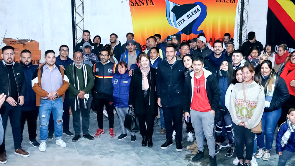 Deportes | Cantero y Palmas supervisaron obras realizadas en tres clubes peronenses