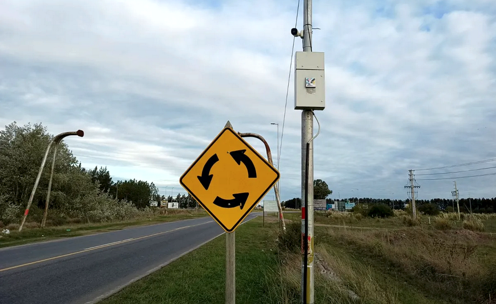 Tránsito | Desde hace un mes funciona en el distrito de San Vicente el sistema de fotomultas en la rutas