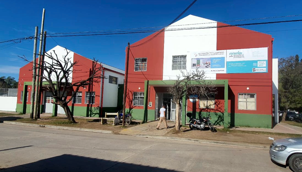 Educación | Comenzó la construcción de seis nuevas aulas en la Escuela Técnica de Guernica