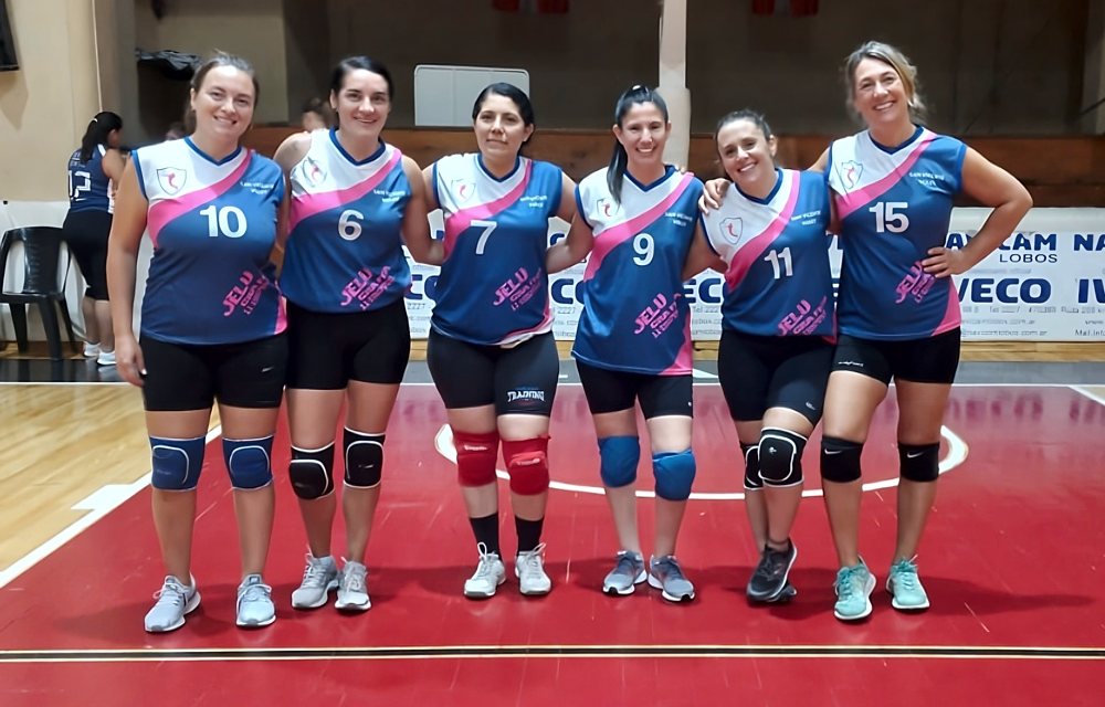 Deportes | El vóley femenino de San Vicente brilla en el Torneo de Maxivóley de Lobos