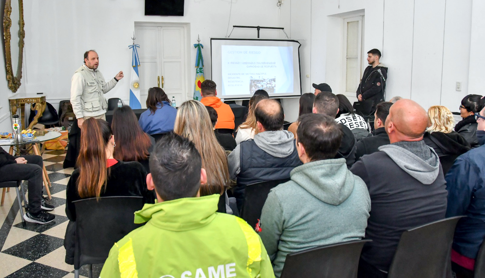 Capacitación | En San Vicente comenzará a operar el Servicio Local de Emergencias