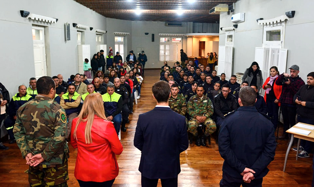 Seguridad | Mantegazza y Rojas reconocieron la labor de agentes policiales y del área de Protección Ciudadana