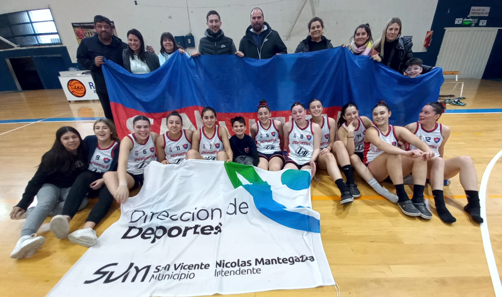 Básquet | El equipo femenino Sub 17 de San Vicente, finalista de la Copa Buenos Aires