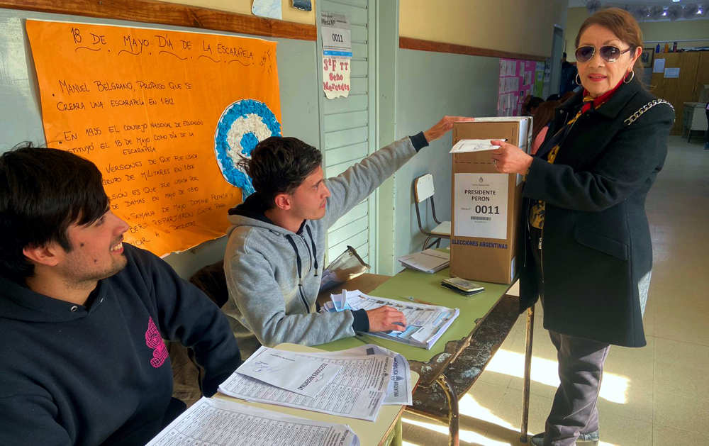 PASO 2323 | Blanca Cantero se impuso con el 41 por ciento de los votos en Presidente Perón