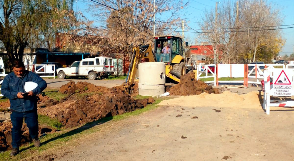 Guernica | Anuncian redes de agua y cloacas para los barrios Numancia Norte y San Roque
