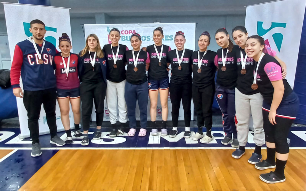 Copa Buenos Aires | Destacada actuación del básquet femenino y rugby masculino de San Vicente