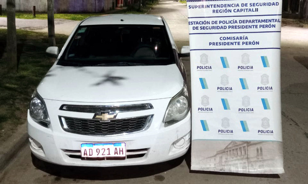 Presidente Perón | La policía desarticula una banda dedicada al robo y desguace de automóviles