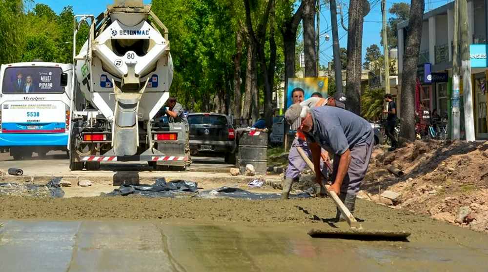 Alejandro Korn | Bacheo de avenida San Martín: cierre y modificación en el tránsito céntrico