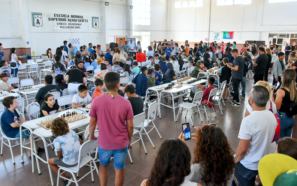 Alejandro Korn | Se realizó la Primera Olimpíada Escolar de Ajedrez en la UA Almafuerte