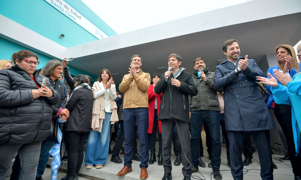 Salud | Kicillof y Mantegazza inauguraron un Centro de Atención Primaria de la Salud en Domselaar