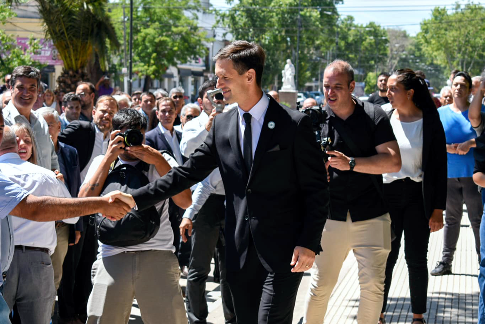 San Vicente | Nicolás Mantegazza asumió su nuevo mandato al frente del Municipio