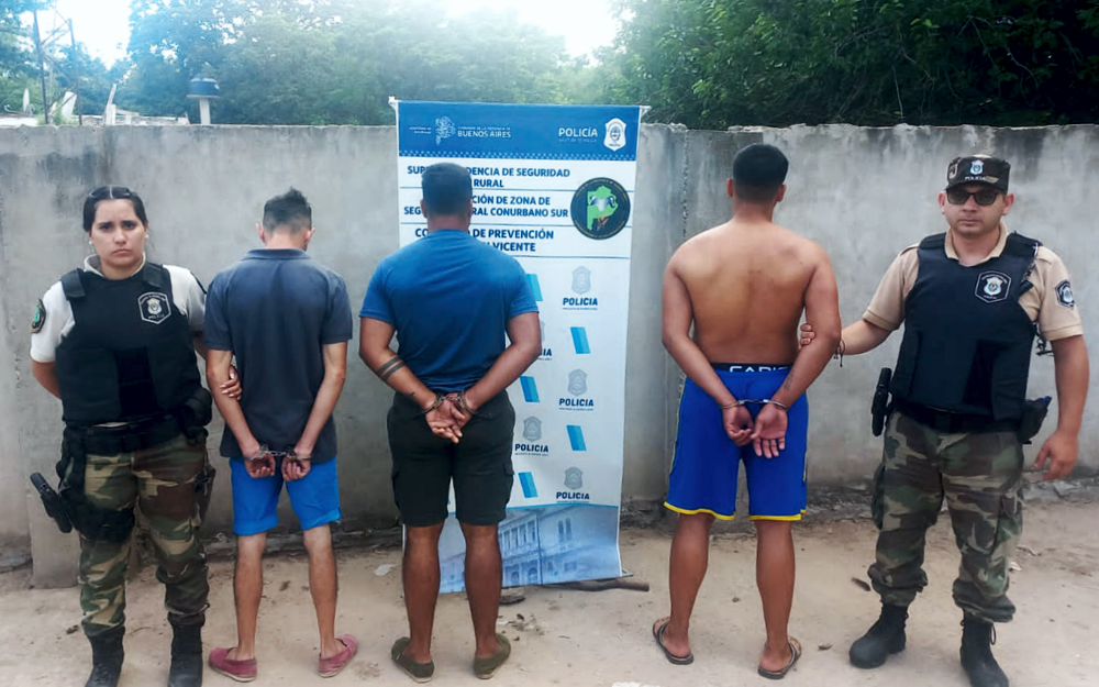 San Vicente | Detienen a tres sujetos por el delito de robo de ganado mayor