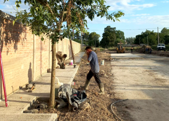 Presidente Perón | Para febrero inaugurarán la segunda etapa de la pavimentación de Mansilla