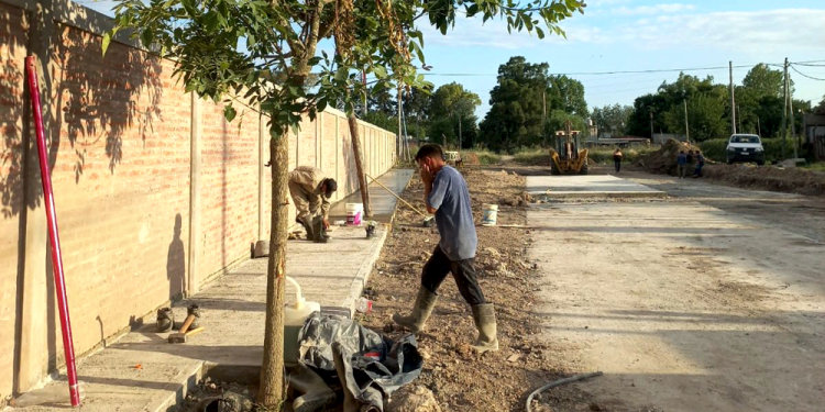 Presidente Perón | Para febrero inaugurarán la segunda etapa de la pavimentación de Mansilla