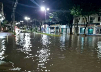 San Vicente | Emiten comunicados por el temporal de viento y lluvia que azota la región