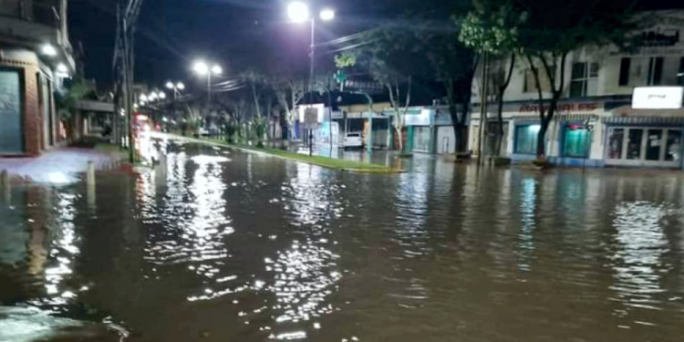 San Vicente | Emiten comunicados por el temporal de viento y lluvia que azota la región
