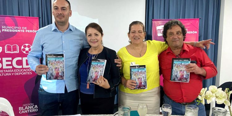 Presidente Perón | Cantero presidió el acto de apertura de la presentación de un libro sobre el distrito