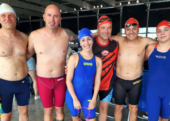 Natación | Muy buena performance de nadadores sanvicentinos en el Torneo Metropolitano de Parque Roca